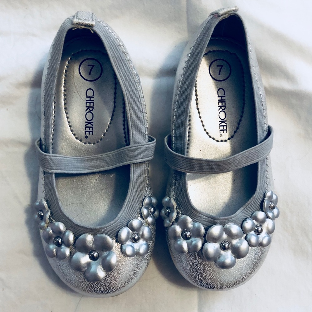 EUC toddler girls ballet flats